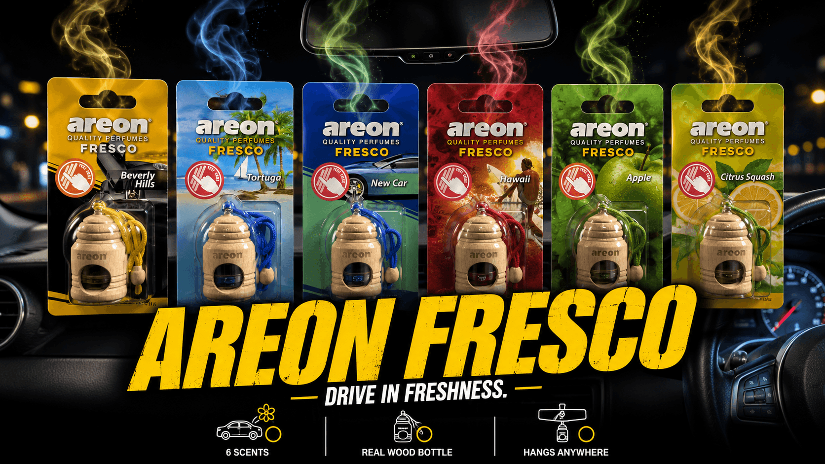 Areon Fresco Car Air Fresheners
