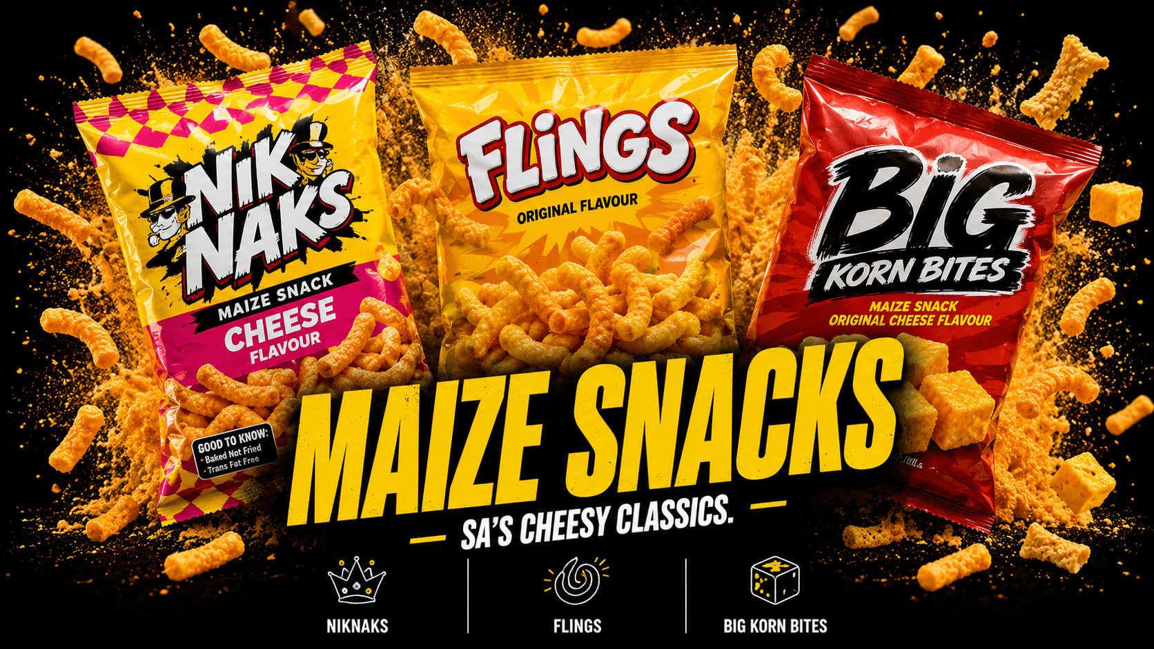 NikNaks, Flings & Big Korn Bites