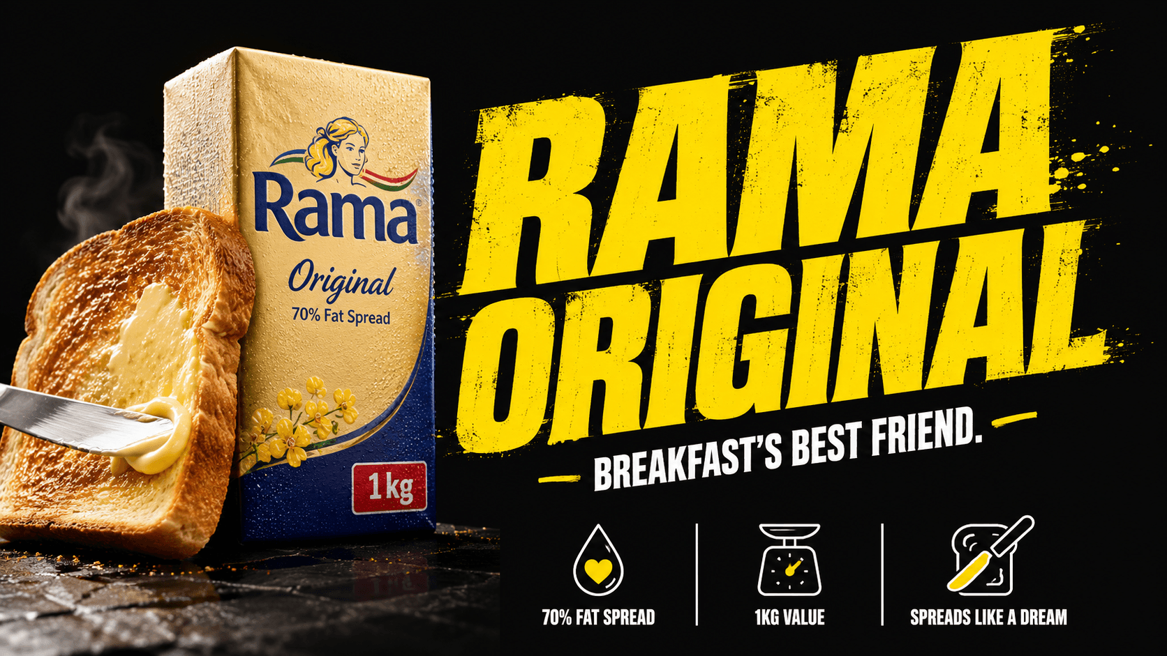Rama Original 70% Fat Spread 1kg
