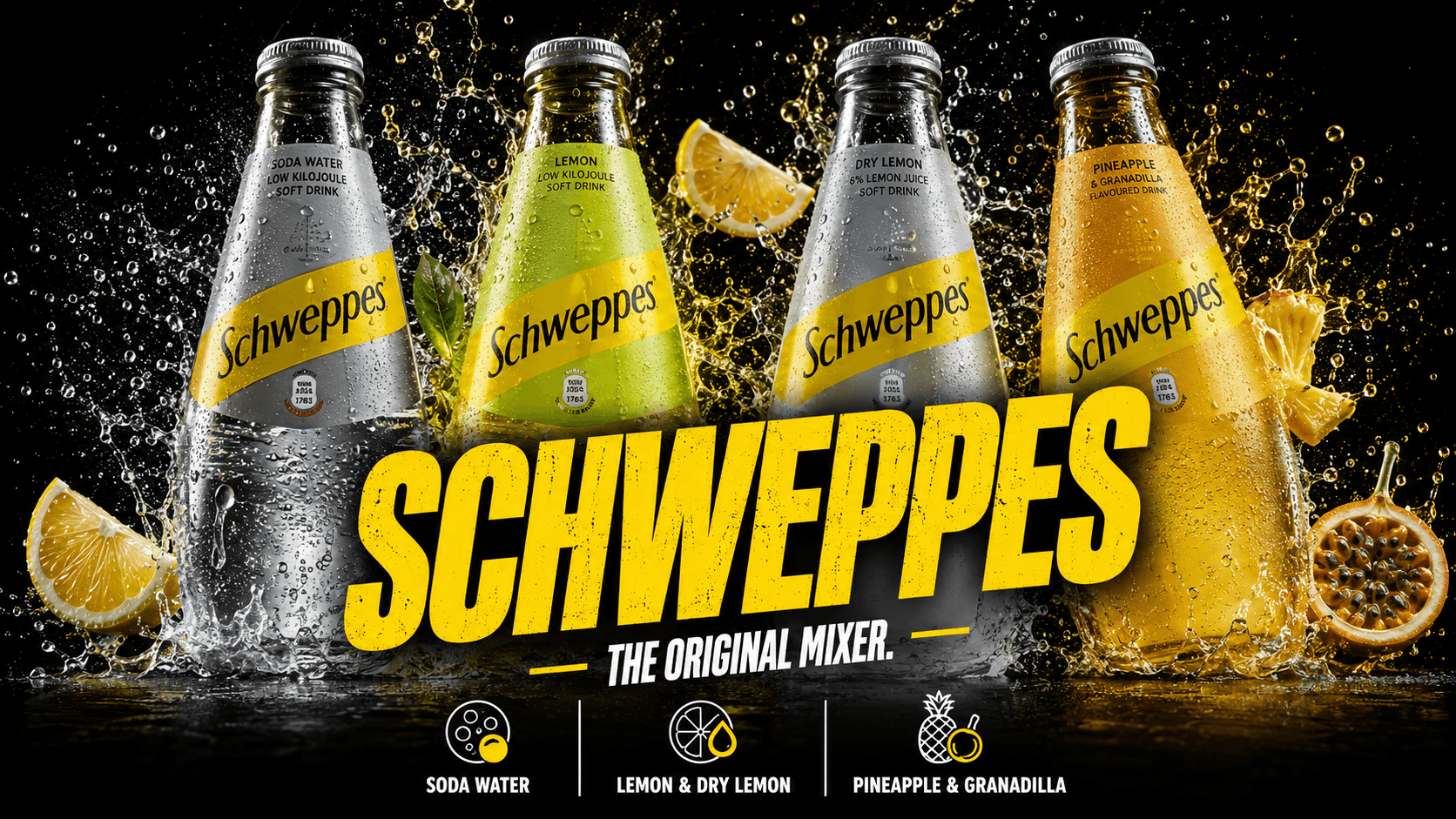 Schweppes Mixers
